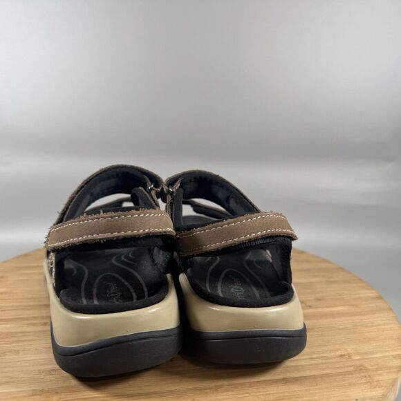 S Orthofeet Venice 926 Comfort Sandal Flats Women's US 6M Brown - Picture 3 of 7